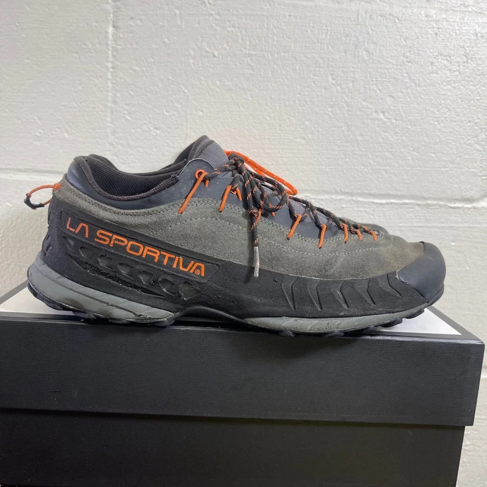 La Sportiva TX4 Carbon Flame Approach Trail Hiking Shoes Sneaker Men's 12 US